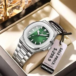 POEDAGAR High Quality Men's Quartz Watch (1 Year Warranty)