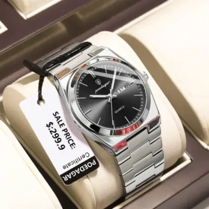 POEDAGAR High Quality Men's Watch Quartz (1 Year Warranty)