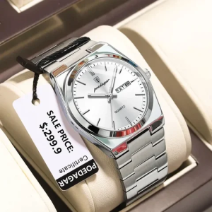 POEDAGAR High Quality Men's Watch Quartz (1 Year Warranty)