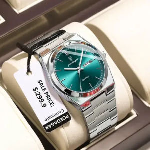 POEDAGAR High Quality Men's Watch Quartz (1 Year Warranty)