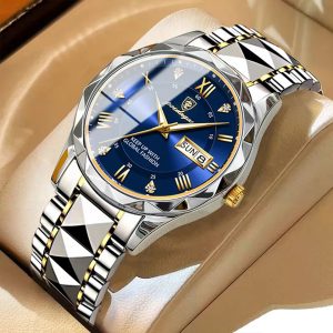 POEDAGAR 615 Premium Quality Watch for Men (1Year Warranty)