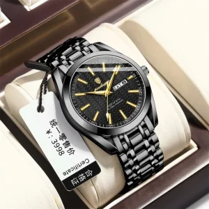 POEDAGAR High Quality Men's Watch Quartz (1 Year Warranty)