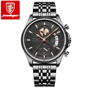 POEDAGAR High Quality Men's Watch Quartz (2 Year Warranty)