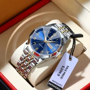POEDAGAR 852 High Quality Men's Quartz Watch (1 Year Warranty)