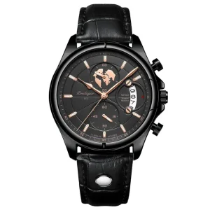 POEDAGAR High Quality Men's Watch Quartz (2 Year Warranty)