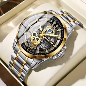 BINBOND 505 Luxury Fashion Men's Watch (1 Year Warranty)