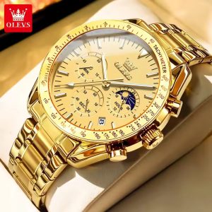 OLEVS 3618 Premium Quality Men's Quartz Watch (1 Year Warranty)