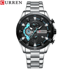 Curren 8402 Luxury Fashion Chronograph Men's Quartz WristWatch