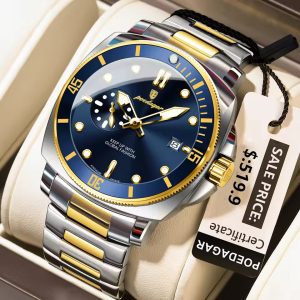 POEDAGAR 873 Luxury Fashion Men's Wristwatch (2 Year Warranty)