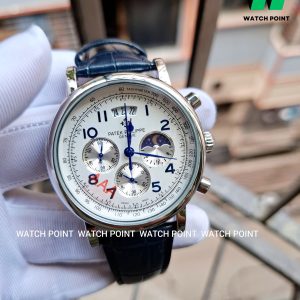 Premium Quality Triple DATE PATEK Quartz Men's Watch REPLICA
