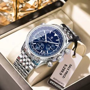 POEDAGAR 960 Luxury Fashion Chronograph Men's Watch