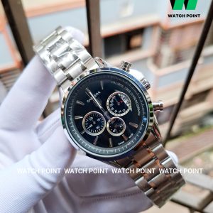 TAG 1969 Luxury Fashion Chronograph Men's Watch – Silver & Black