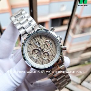 TAG 1969 Luxury Fashion Chronograph Men's Watch – Silver & Gray