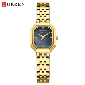 Curren 9108 Luxury Quality Women’s Quartz Watch – Gold Blue