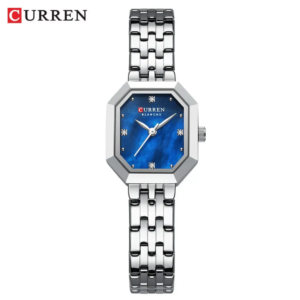 Curren 9108 Luxury Quality Women’s Quartz Watch – Silver Blue